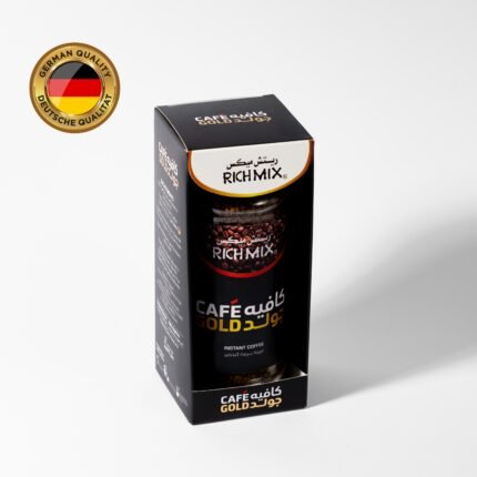 RICHMIX Café Gold Jar